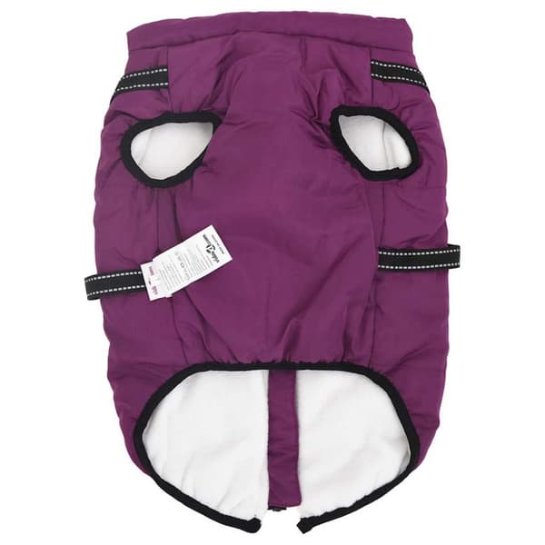 Hund Kappa Lila L68 Fleece och Polyester