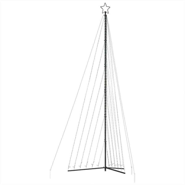 LED julgran 789 LEDs varmvit 476 cm