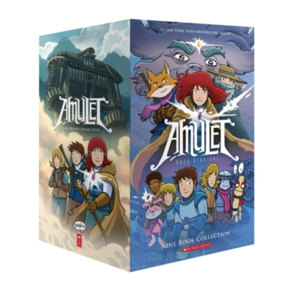 Amulet Box set 1-9 Graphix (häftad, eng)