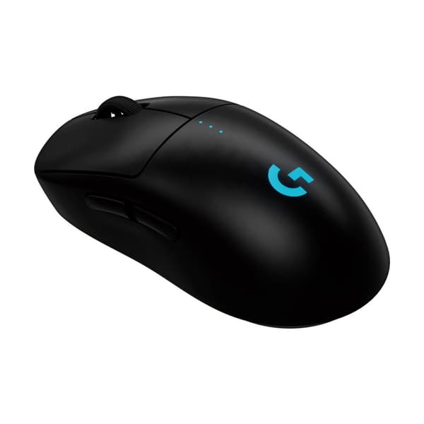 Logitech G PRO 2 - mus - gaming - 2.4 GHz, USB - svart