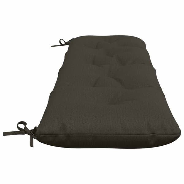 Bänk kudde VIANEN 100% Polyester Antracit 160 x 40 x 12 cm