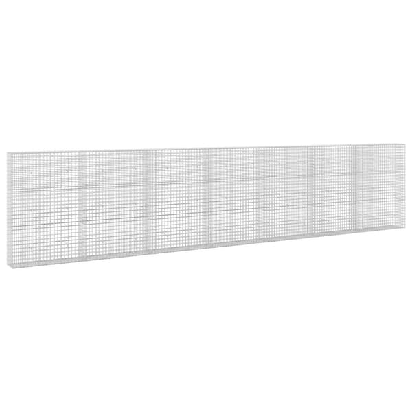 Gabion med 3,5 mm tråd och 5x5 cm nät 700x30x150 cm