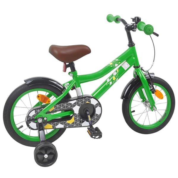Barncykel 12 Tum för 2-4 åringar Grön