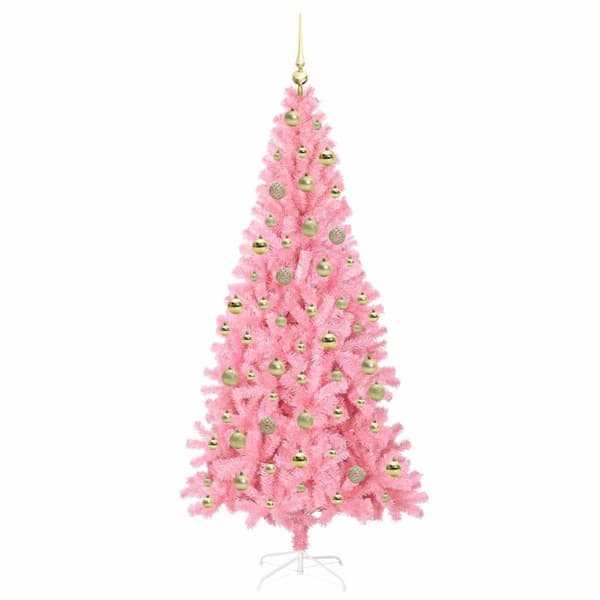 Julgran Rosa 210 cm PVC