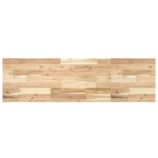 Bordsskiva 140x40x4 cm rektangulär massiv akacia