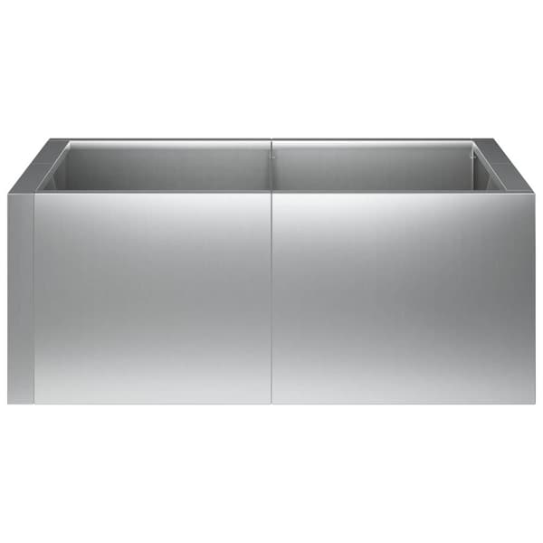 Stödvägg 8 st 300 x 100 x 30 cm Galvaniserat stål Silver