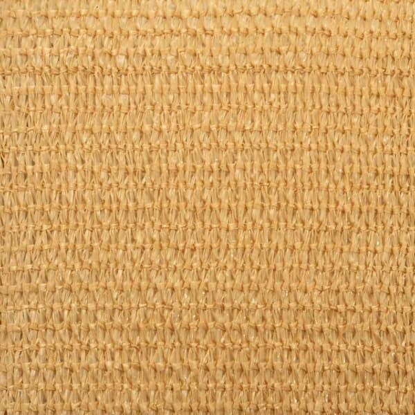 Solsegel 160 g/m² triangulär sand 4x4x5,8 m HDPE