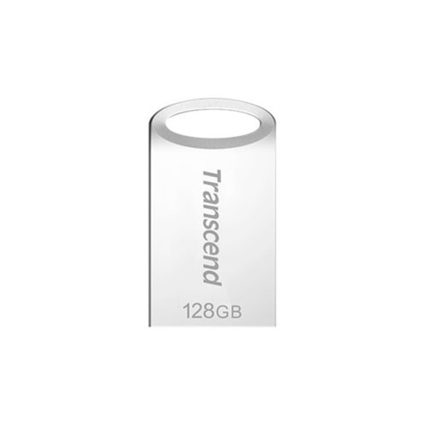 Transcend JetFlash 710 - USB flash-enhet - 128 GB Silver