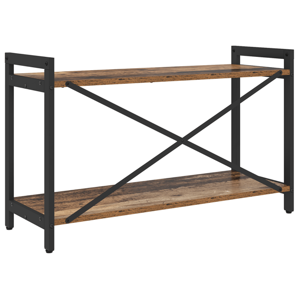 Hyllsystem Gammalt trä 80 x 30 x 50 cm Konstruerat trä