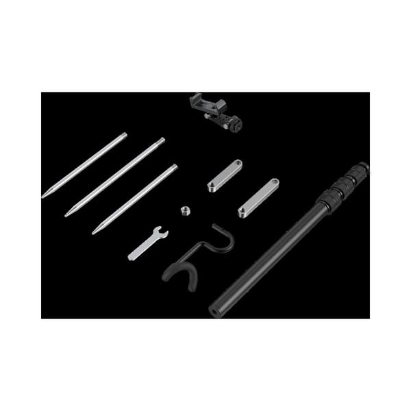 SmallRig 6528 Monopod with Triple Ground Spikes and Phone Support with Cold Shoe Mount