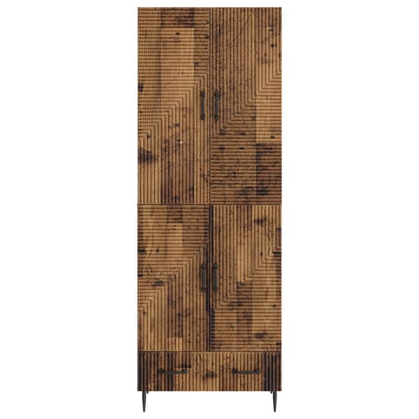 Skåpset 2 pcs 66 x 34,5 x 95 cm Konstruerat trä
