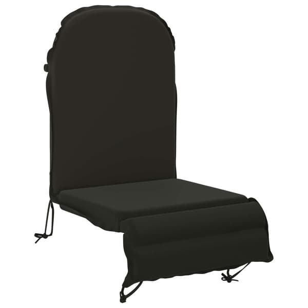 Solsängkudde GEMERT 100% Polyester Svart 55 x 135 x 6 cm