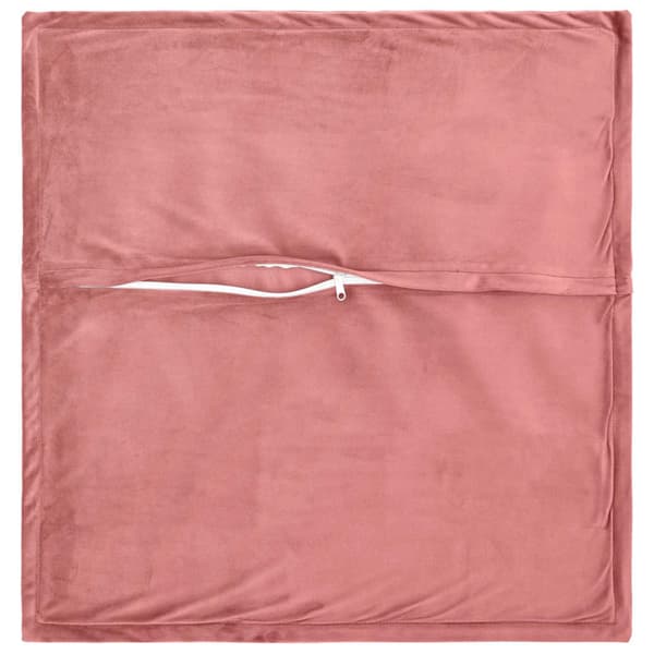 Kudde med kudde HOUTEN 6 st Rosa Sammet