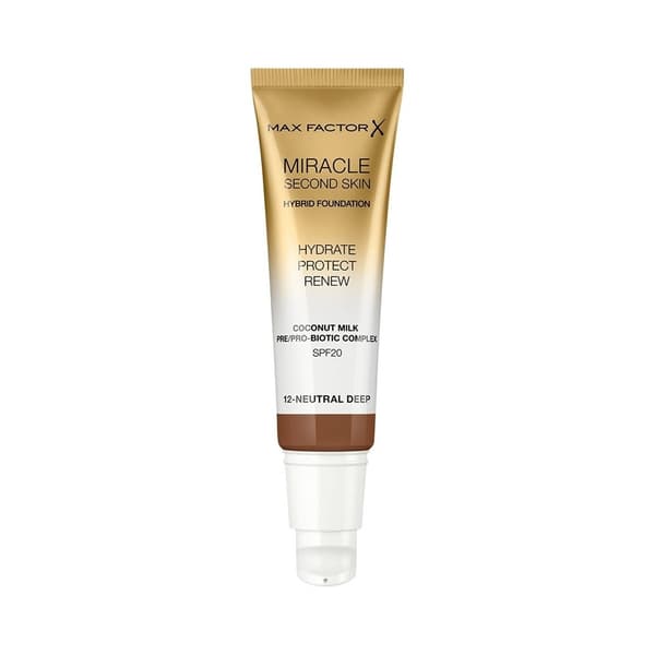 Miracle Second Skin Foundation 12 Neutral Deep