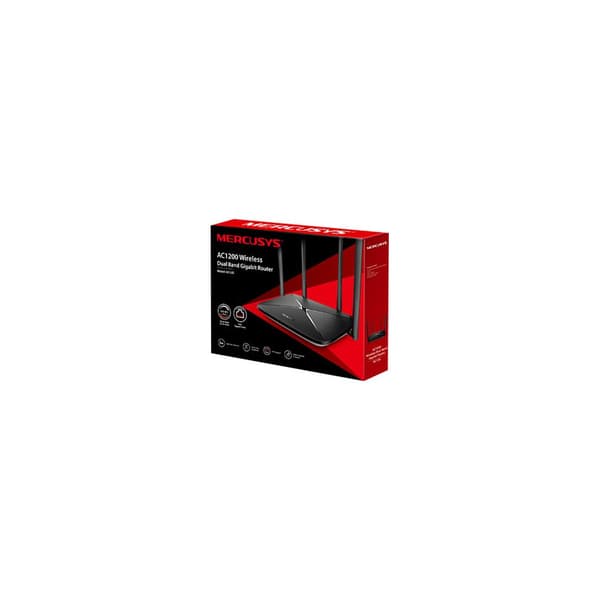 Mercusys AC12G - trådlös router - Wi-Fi 5 - skrivbordsmodell