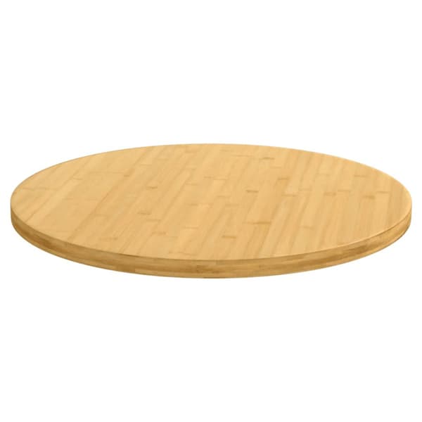 Bordsskiva Ø80x2,5 cm bambu