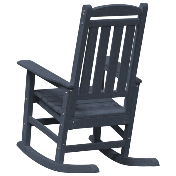 Gungstol 2 pcs Marinblå 92 x 70 x 108 cm polyeten