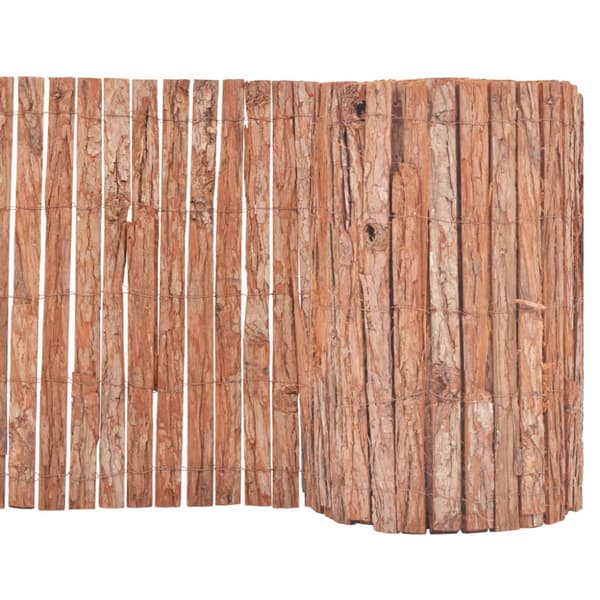 Stängsel bark 1000x50 cm