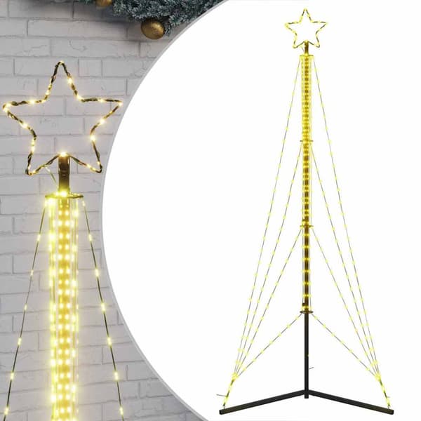 LED julgran 483 LED varmvit 240 cm