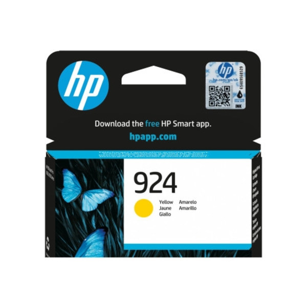 HP 924 - gul - original - Officejet - bläckpatron