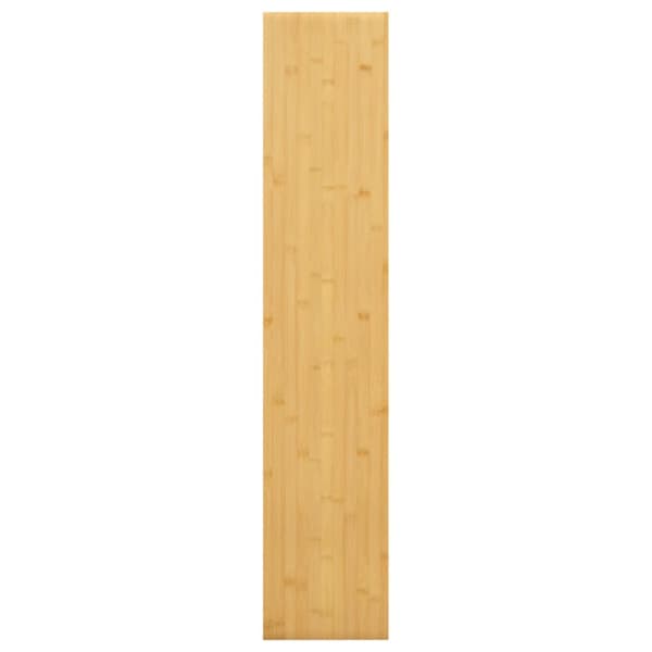 Vägghylla 100x20x2,5 cm bambu