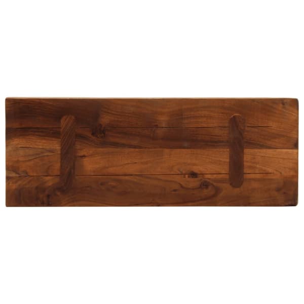 Bordsskiva 70x40x3,8 cm rektangulär massivt återvunnet trä
