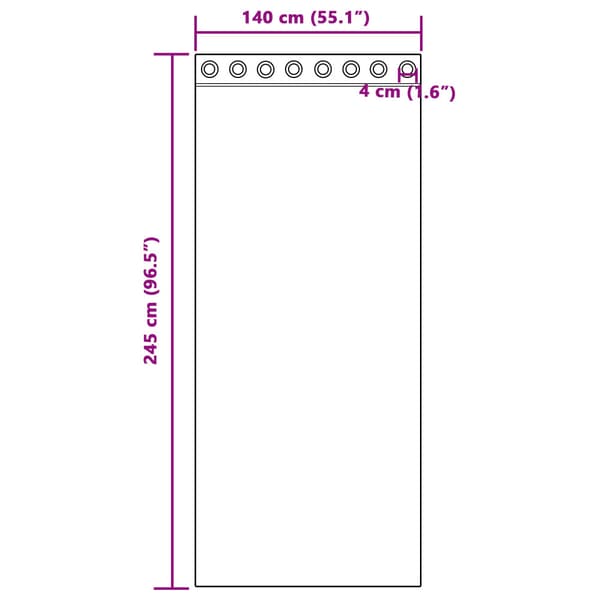 Sammetsgardiner 2 pcs Silvergrå 245 x 140 cm Sammet