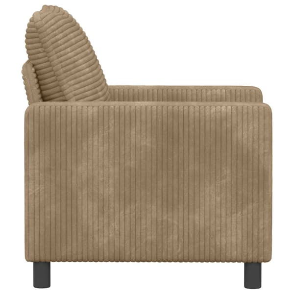 Soffa Taupe 76 x 81 x 87,5 cm Polyester