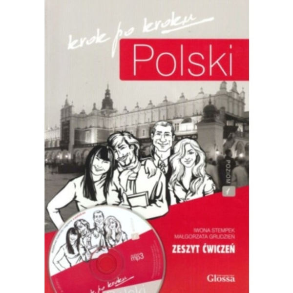 Polski Krok po Kroku 1 - Student Workbook + MP3 audio download + e-coursebook (häftad, pol)