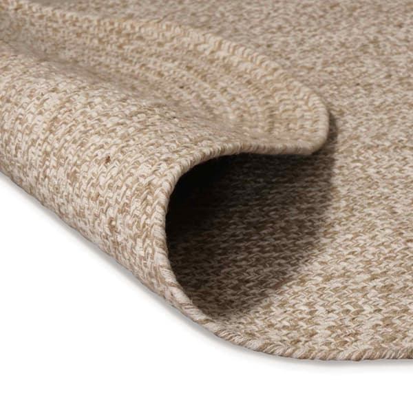Områdesmattor Vit 152 x 245 cm Jute