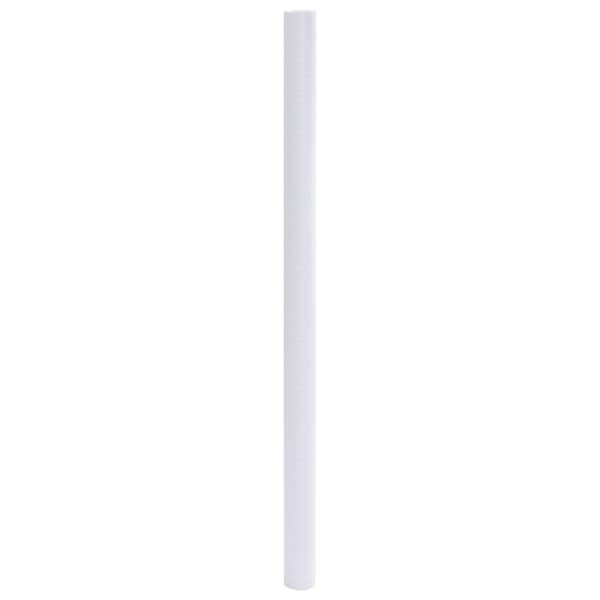 Fönsterfilmer frostad vit PVC