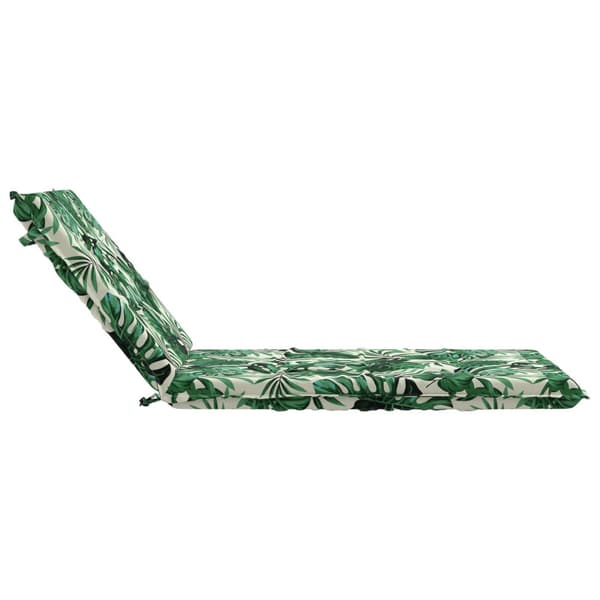Solstol Kudde GEMERT 100% Polyester Bladmönster 190 x 90 x 9 cm