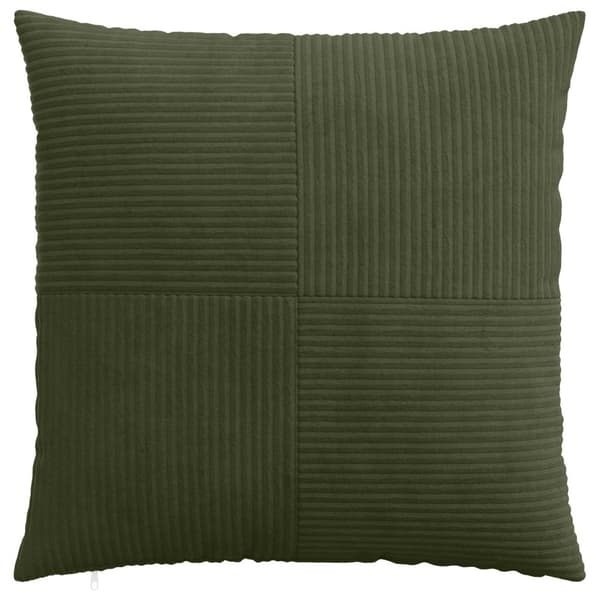 Kuddöverdrag 2 st ALMELO Grön 80 x 80 cm manchester