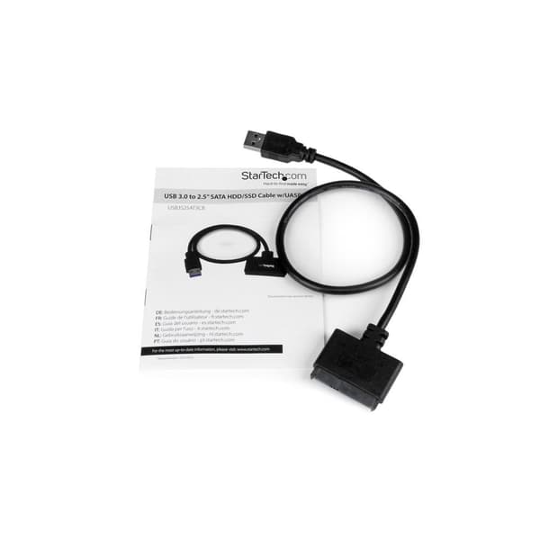 StarTech.com SATA till USB-kabel med UASP