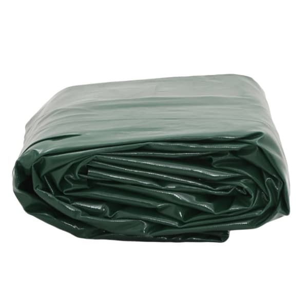 Presenning grön 1,5x2,5 m 650 g/m²