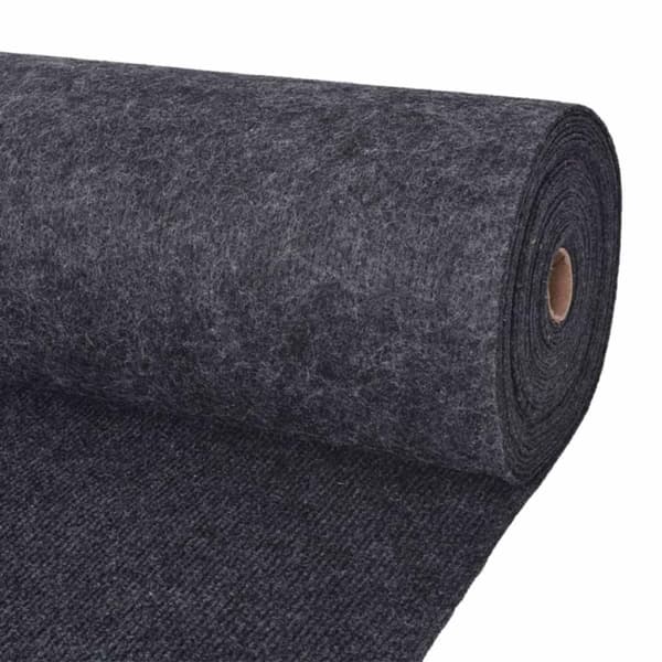 Matta Antracit 1,2 x 10 m Polyester