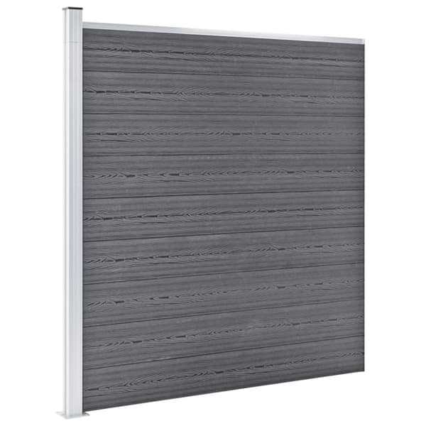 Staketpanel WPC 1045x186 cm grå