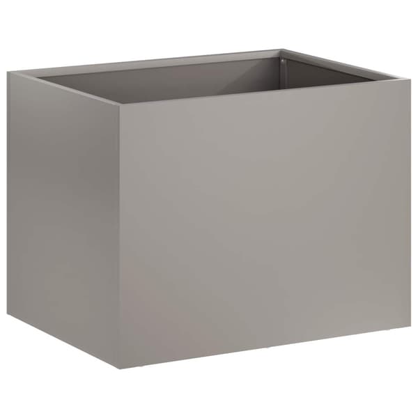 Trädgårdsplanterare 2 st Rostig 40 x 30 x 30 cm