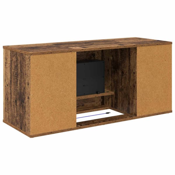 Elektrisk eldstad Gammalt trä 100 x 37 x 45,5 cm