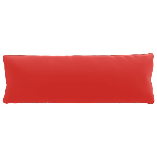 1-delad ryggkudde PUTTEN 100% Polyester Röd 120 x 40 x 15 cm
