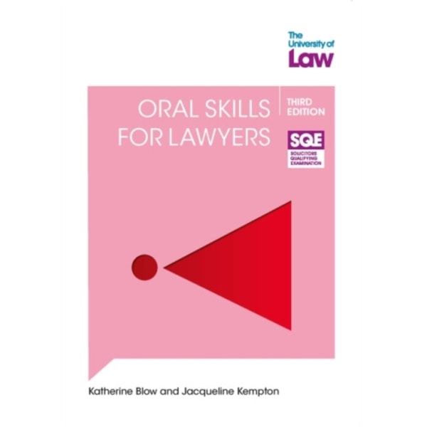 SQE2 Oral Skills for Lawyers 3e (häftad, eng)