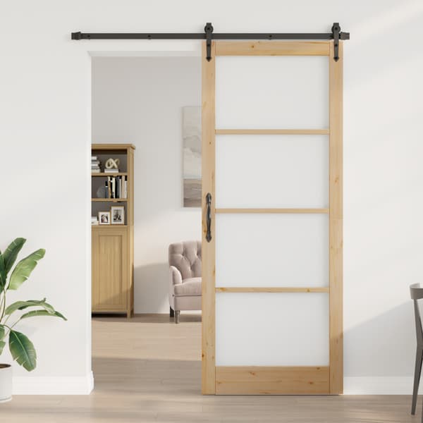 Inredningsdörr ORKDAL Brun 93 x 232 cm