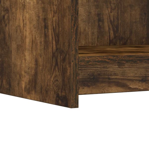 Sideboard Rökt ek 75 x 36 x 80 cm Konstruerat trä