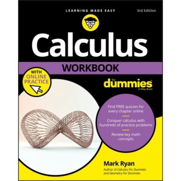 Calculus Workbook For Dummies with Online Practice (häftad, eng)