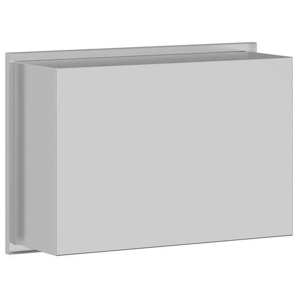 Dusch Nisch Silver 30 x 20 x 9,5 cm Rostfritt stål