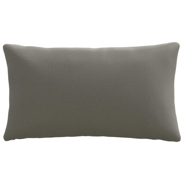 1-delad ryggkudde PUTTEN 100% Polyester Grå 80 x 40 x 15 cm