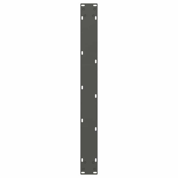 Matbordsben V-formade 3 st antracit 70x(72-73,3) cm stål