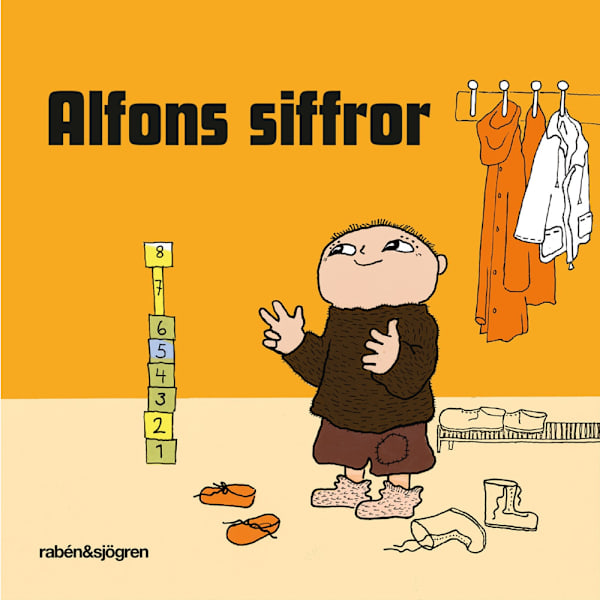 Alfons siffror (bok, board book)