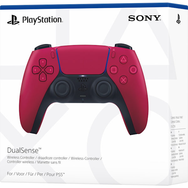 Sony DualSense V2 Röd Bluetooth/USB Spelplatta Analog / Digital Android, MAC, PC, PlayStation 5, iOS