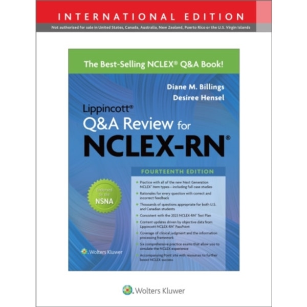 Lippincott Q&A Review for NCLEX-RN (häftad, eng)